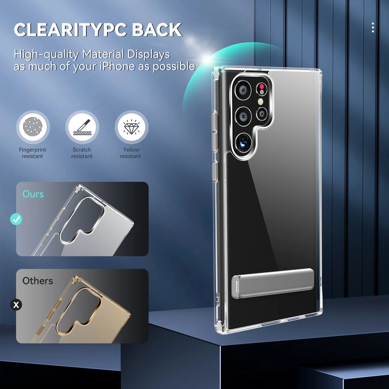 Clear Case with Horizontal & Vertical Stand for Samsung - Premium Mobile Phone Cases from Dressmycell.com - Just $15! Shop now at Dressmycell.com Clear Case with Horizontal & Vertical Stand for Samsung - Premium Mobile Phone Cases from Dressmycell.com - Just $15! Shop now at Dressmycell.com